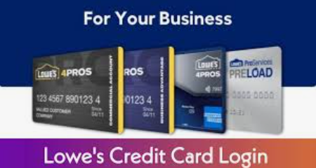 Lowe’s Credit Card Login,