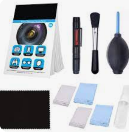 Camera lens cleaning kit