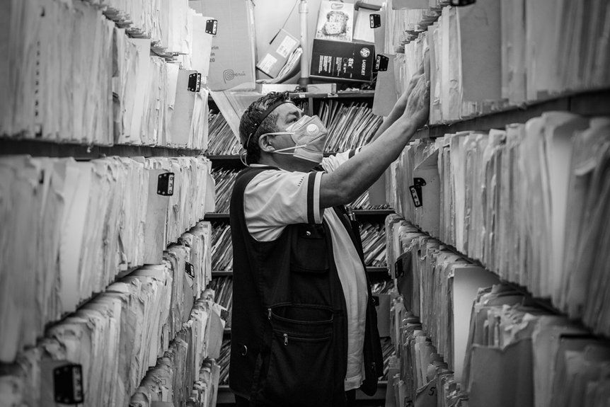 public lookup archives ids listed
